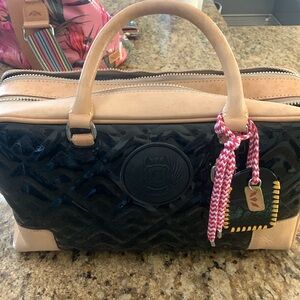 Consuela Inked Satchel